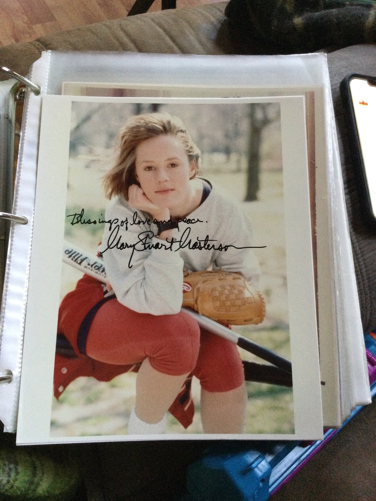 MARY STUART MASTERSON, autograph