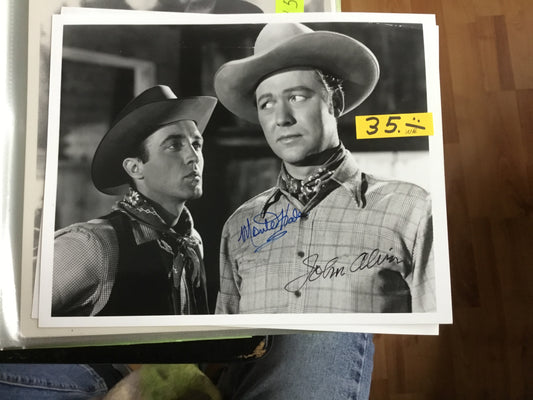 MONTE HALE, JOHN ALVIN, autographs