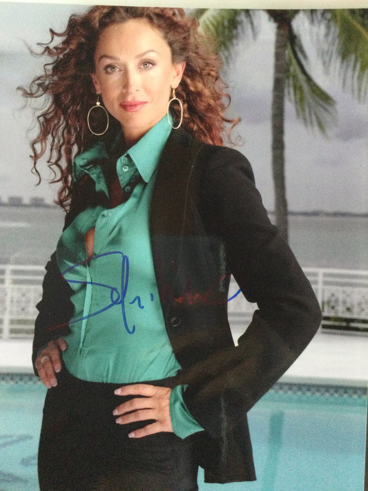 SOPHIA MILOS, NCIS MIAMI, autograph