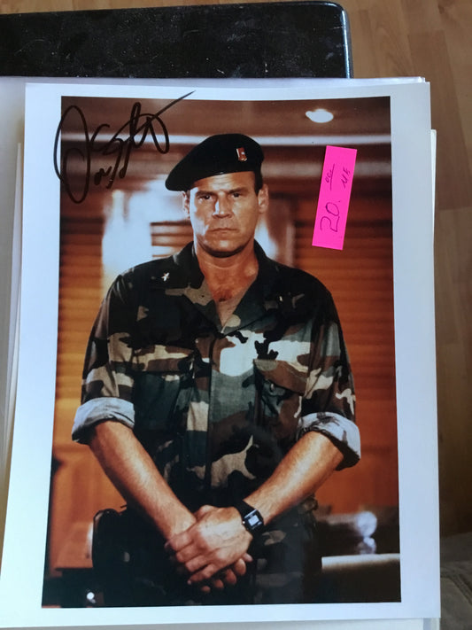 Don Stroud, autograph