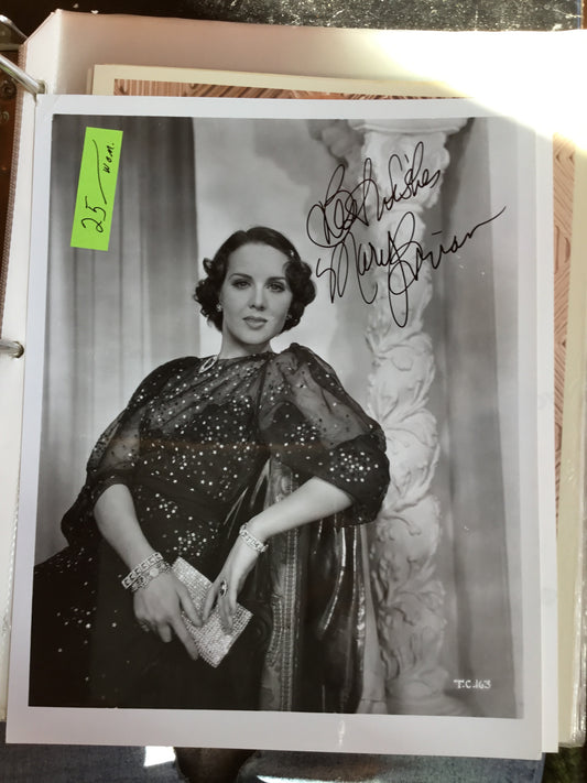 Mary Brian, autograph