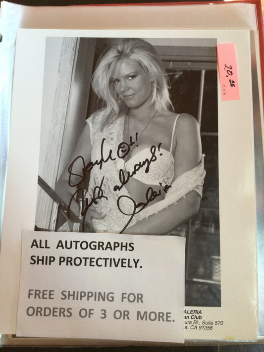VALERIA, Autograph
