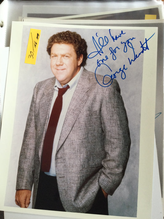 GEORGE WENDT, CHEERS, autograph