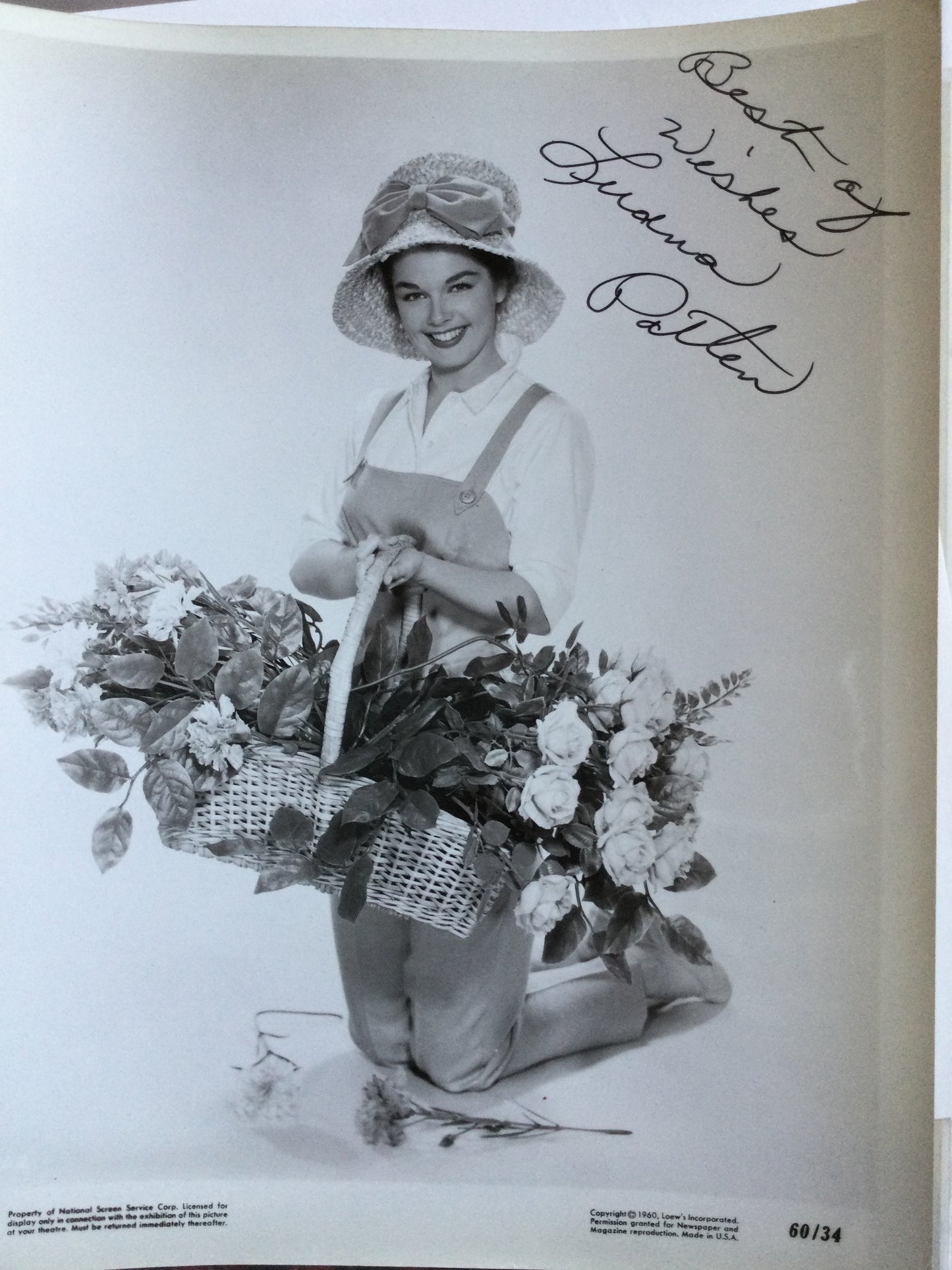 LUANA PATTEN, Song of the South, autograph