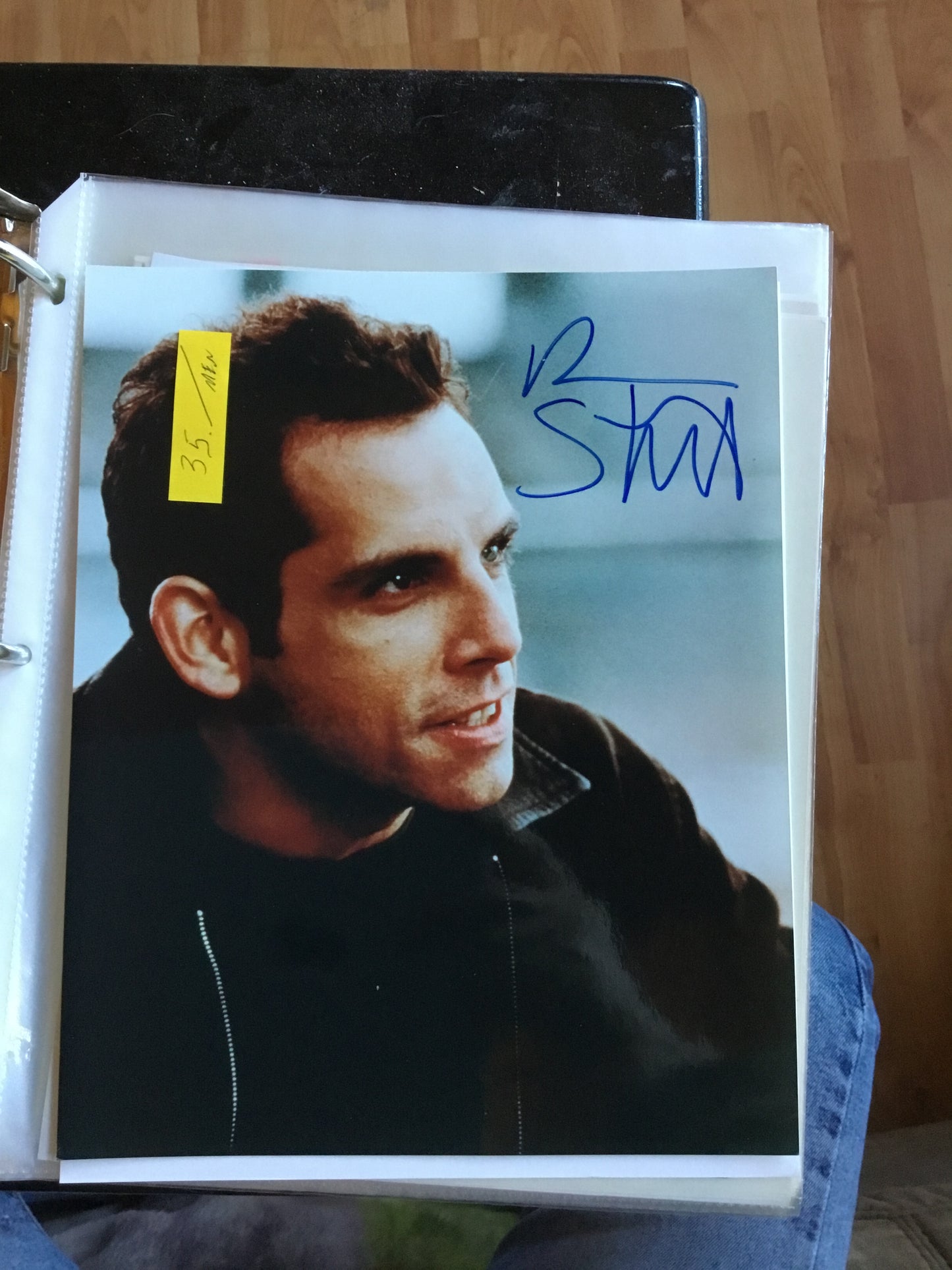 Ben Stiller, autograph
