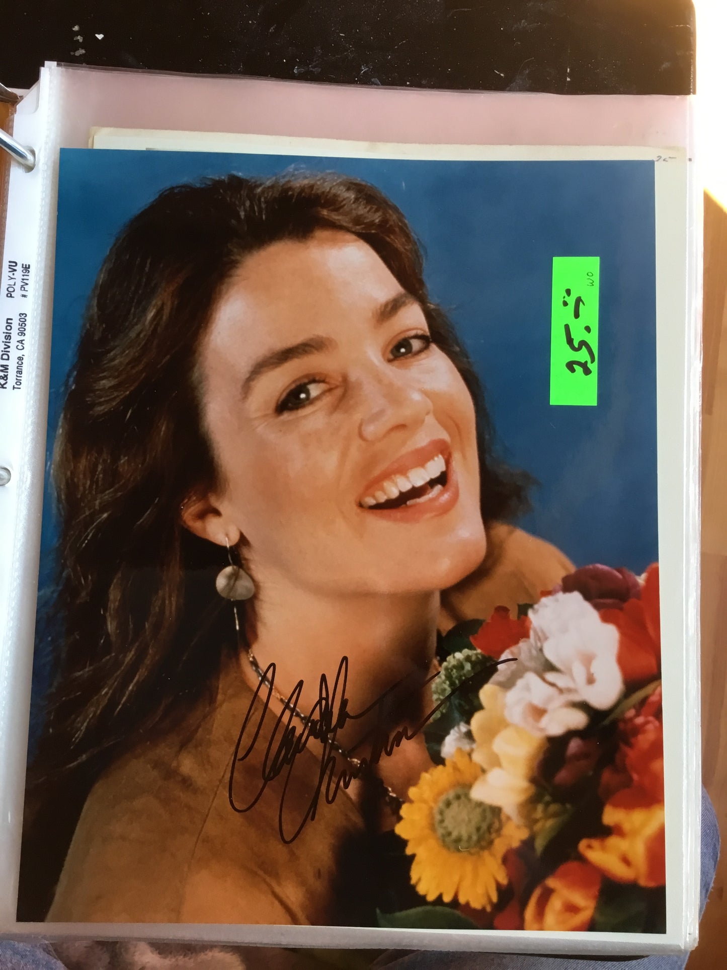 Claudia Christian, autograph