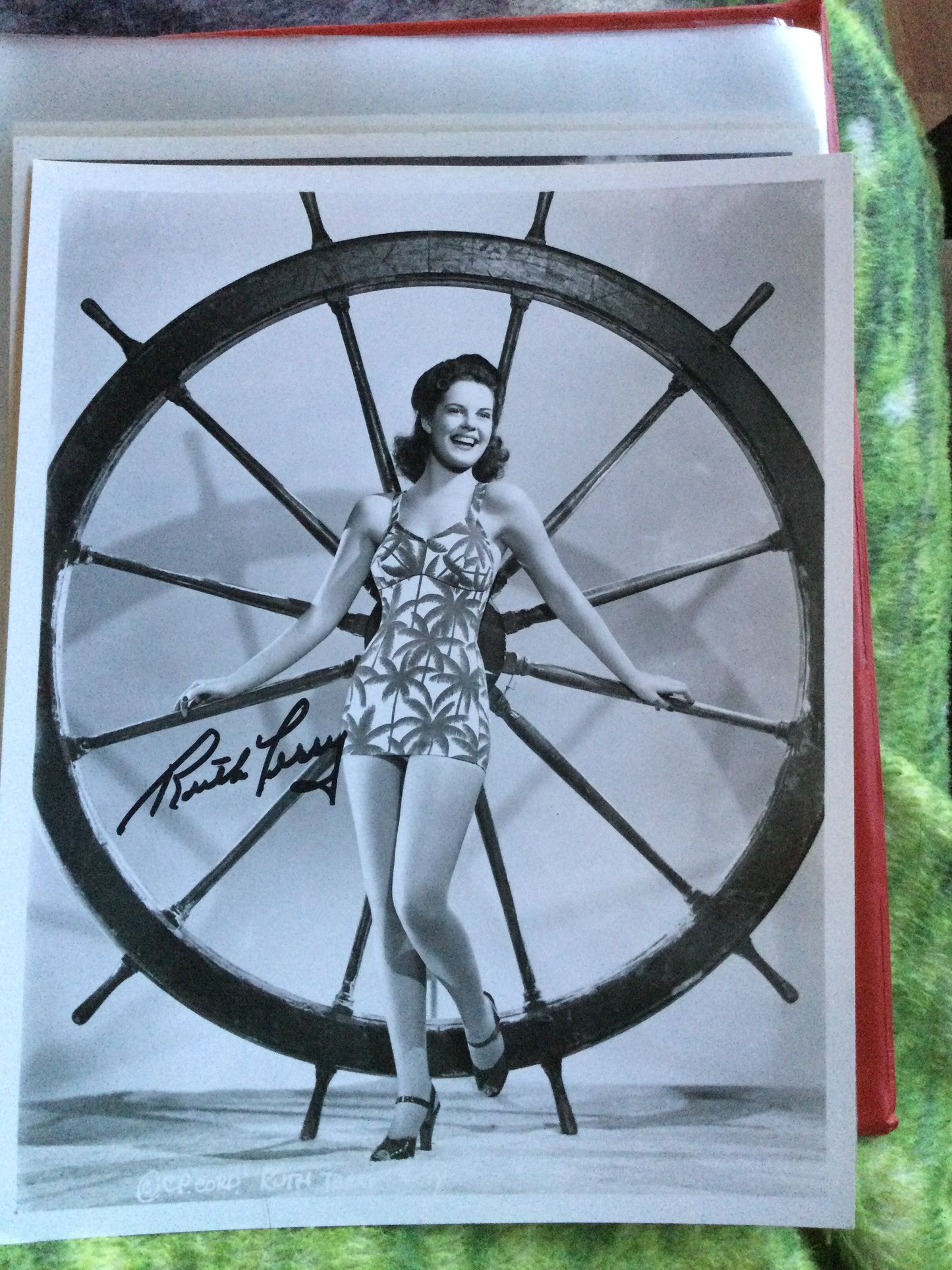 RUTH TERRY, autograph
