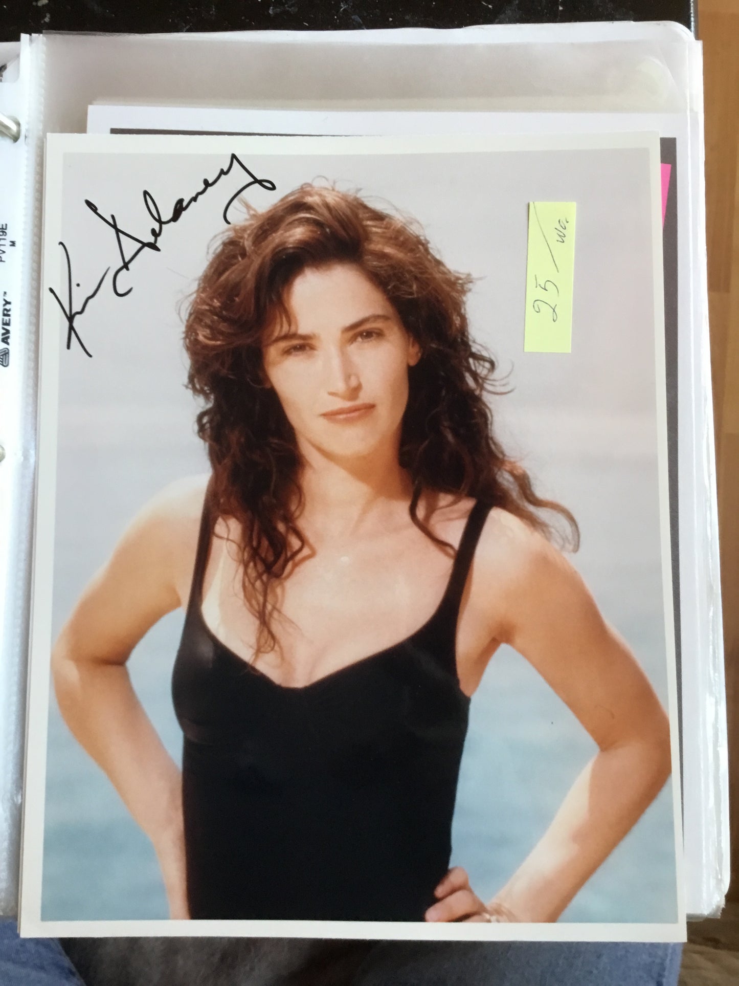 Kim Delaney, autograph
