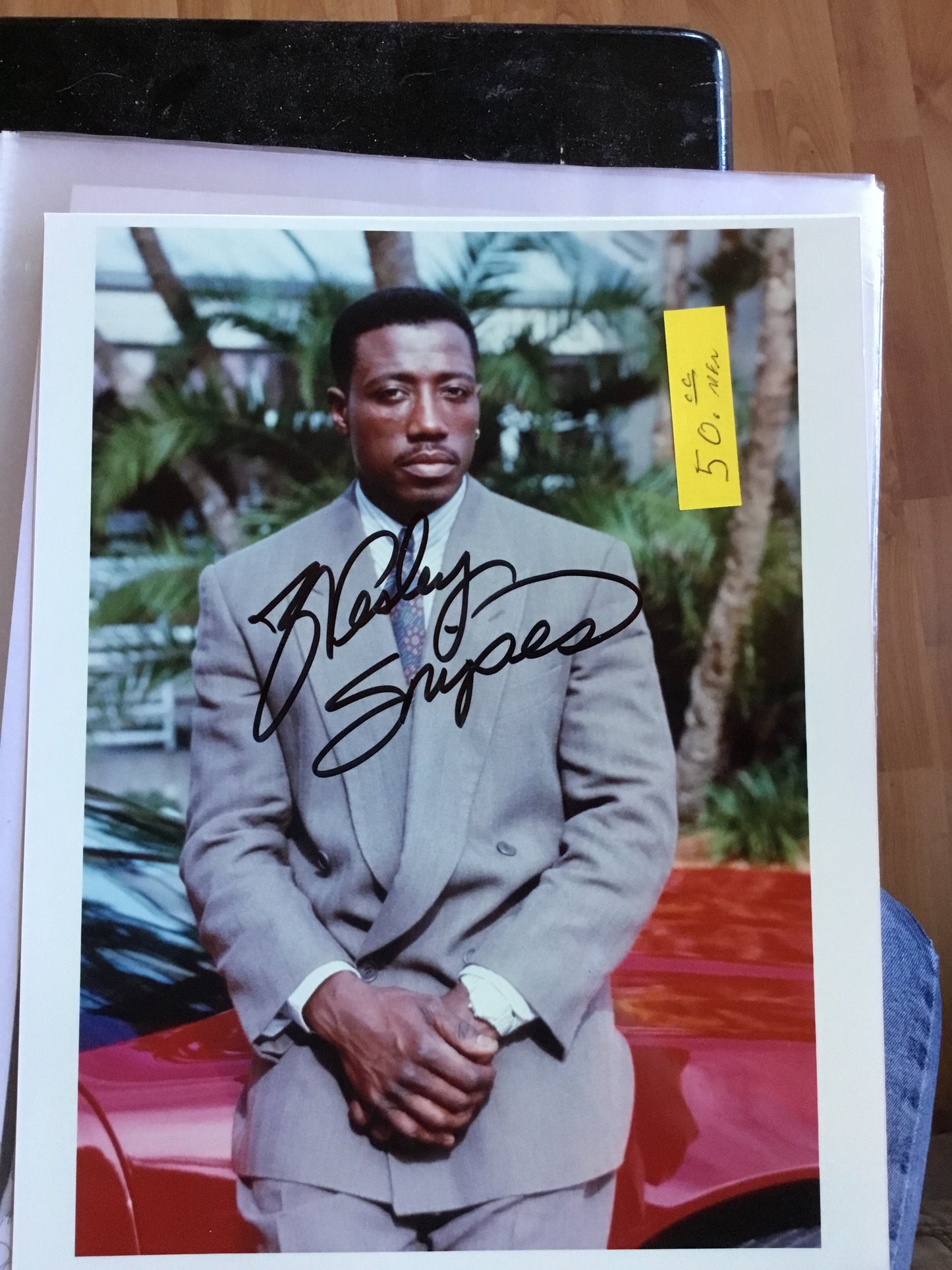 Wesley Snipes, autograph