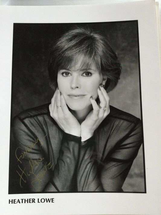 HEATHER LOWE, autograph